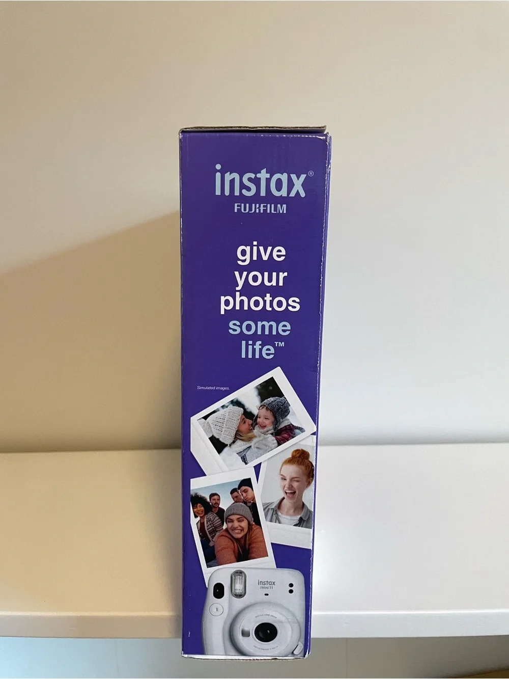 Instax Mini 11 Instant Camera Gift Set - White with Terrazzo Pattern Accessories